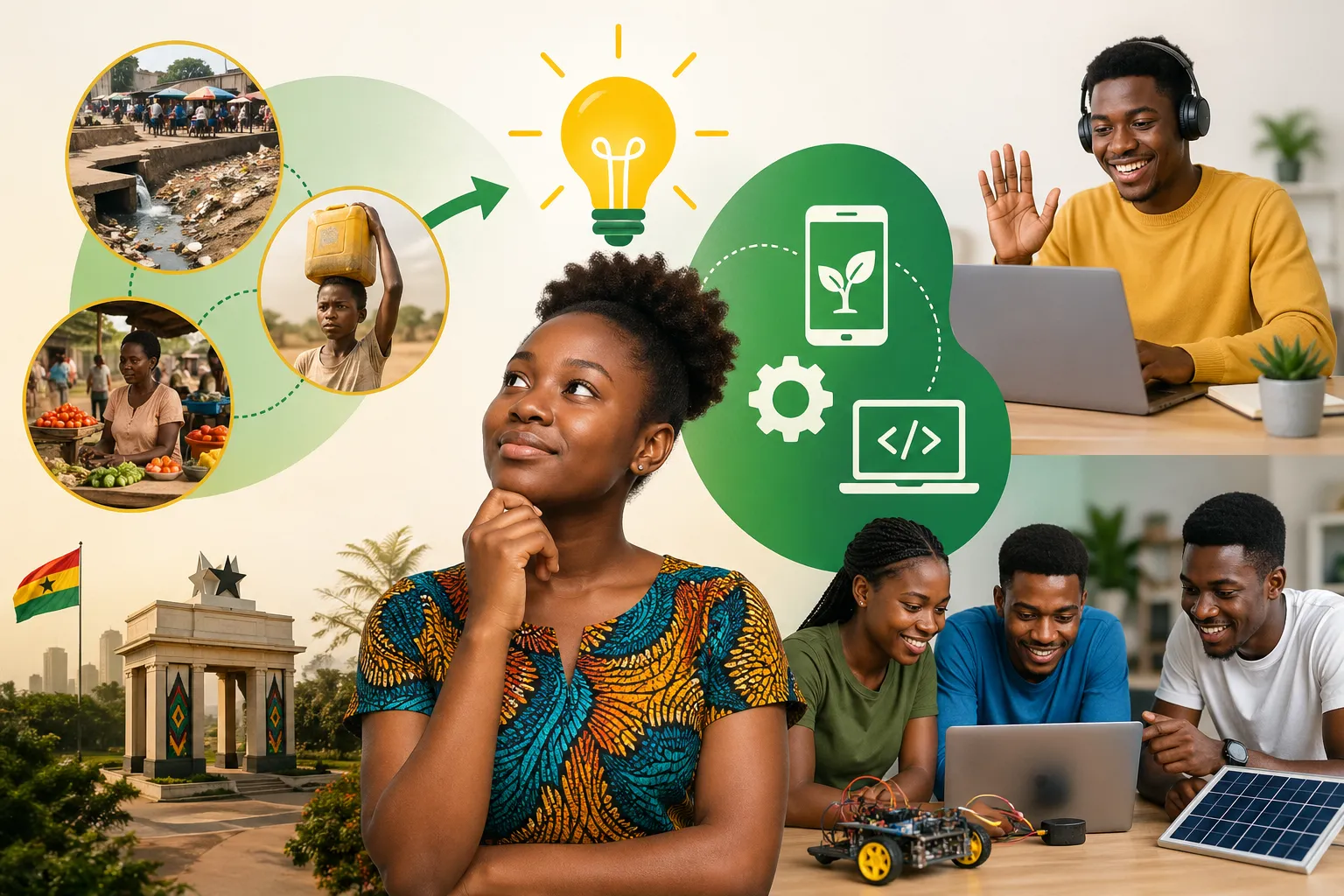 Spotting opportunities by creating solutions for everyday problems